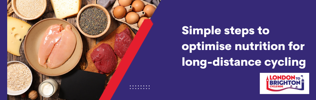 Simple steps to optimise nutrition for long-distance cycling