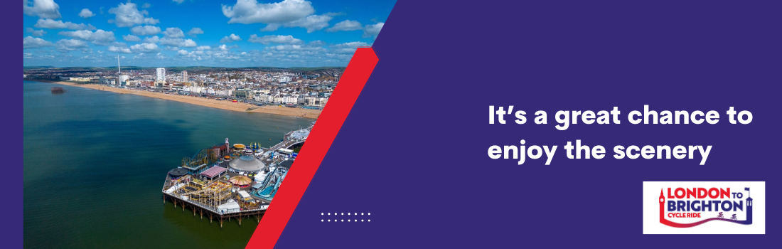 It’s a great chance to enjoy the scenery