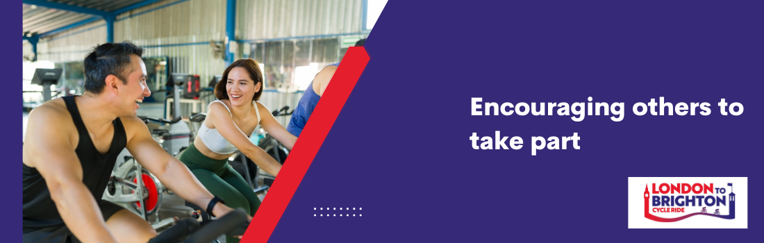 Encouraging others to take part